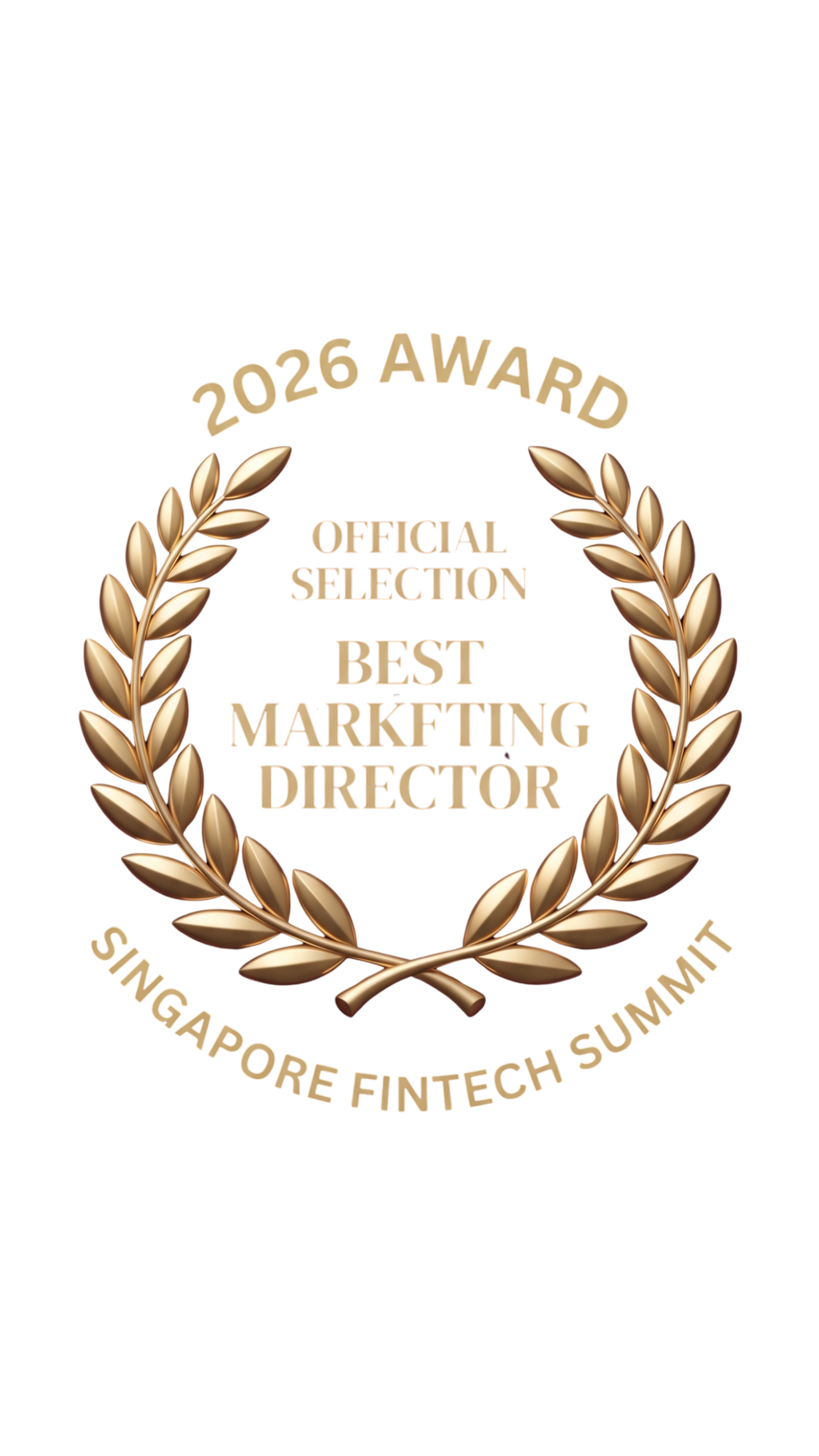 2026 Award Best Marketing Director Singapore Fintech Summit