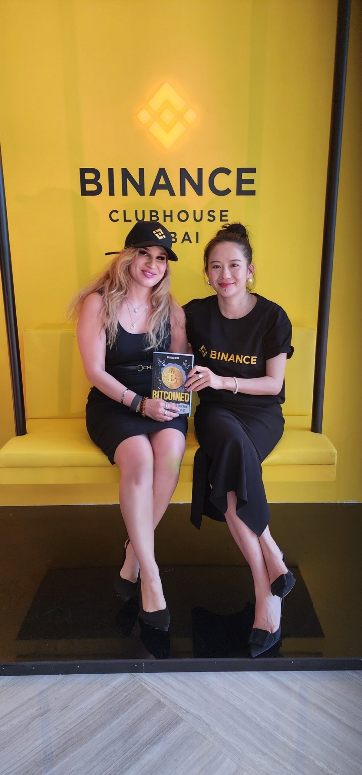 Celebrating Binance with Yi He CEO