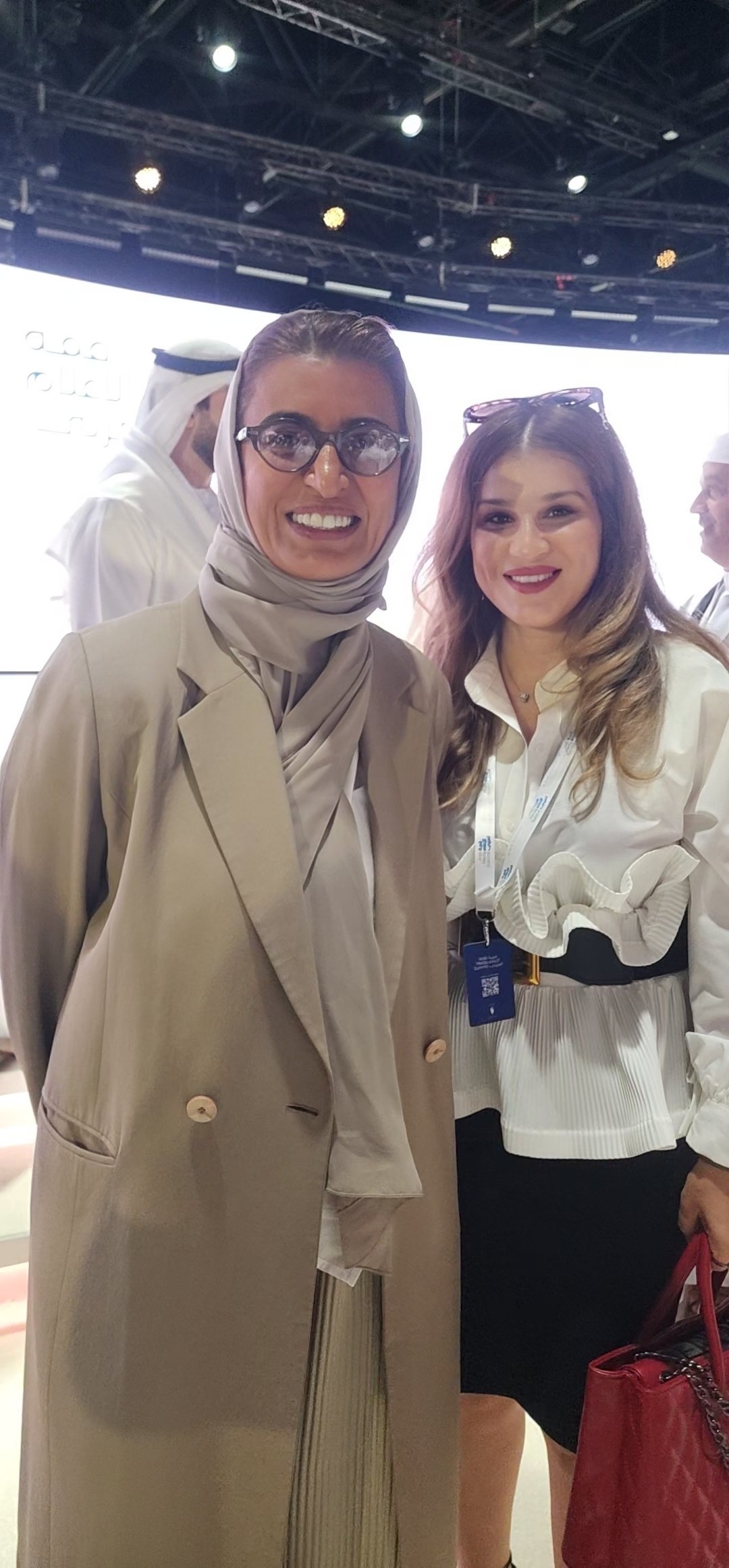 Meeting H.E. Noura Bin Mohamed Al Kaabi