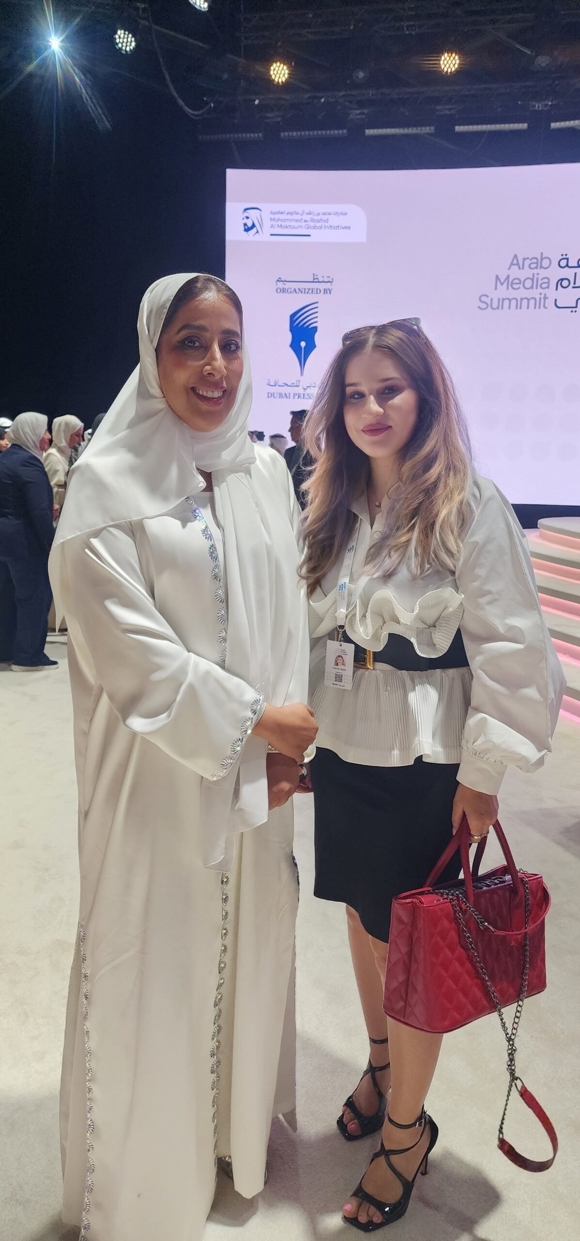 Meeting Mona Ghanem Al Marri